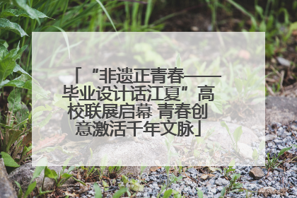 “非遗正青春——毕业设计话江夏”高校联展启幕 青春创意激活千年文脉