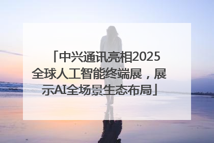 中兴通讯亮相2025全球人工智能终端展，展示AI全场景生态布局