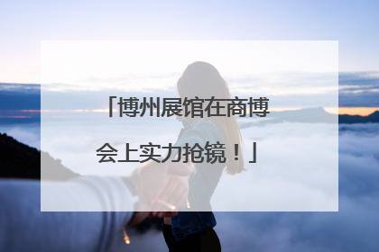 博州展馆在商博会上实力抢镜！