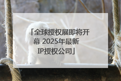 全球授权展即将开幕 2025年最新IP授权公司