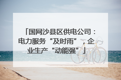 国网沙县区供电公司：电力服务“及时雨”，企业生产“动能强”