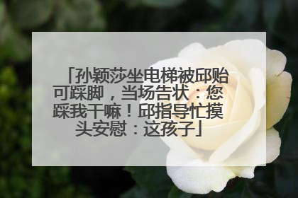 孙颖莎坐电梯被邱贻可踩脚，当场告状：您踩我干嘛！邱指导忙摸头安慰：这孩子