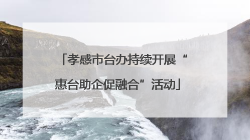 孝感市台办持续开展“惠台助企促融合”活动