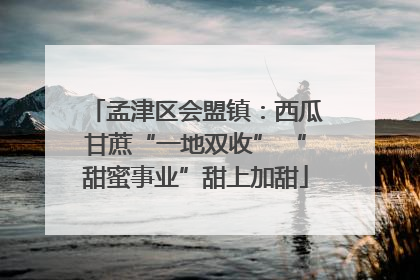孟津区会盟镇：西瓜甘蔗“一地双收” “甜蜜事业”甜上加甜