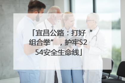 宜昌公路：打好“组合拳”，护牢S254安全生命线