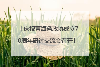 庆祝青海省政协成立70周年研讨交流会召开