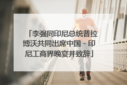 李强同印尼总统普拉博沃共同出席中国－印尼工商界晚宴并致辞