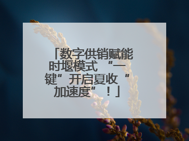 数字供销赋能时堰模式 “一键”开启夏收“加速度”！