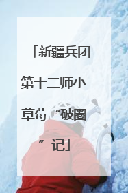 新疆兵团第十二师小草莓“破圈”记