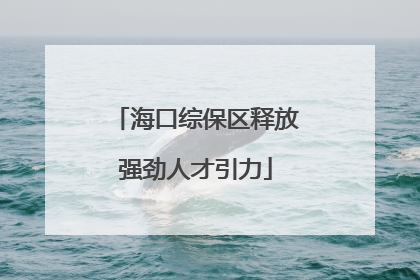 海口综保区释放强劲人才引力