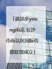 遇见多young雨花 长沙市雨花区国际传播联盟成立