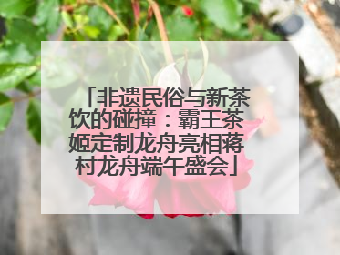 非遗民俗与新茶饮的碰撞：霸王茶姬定制龙舟亮相蒋村龙舟端午盛会