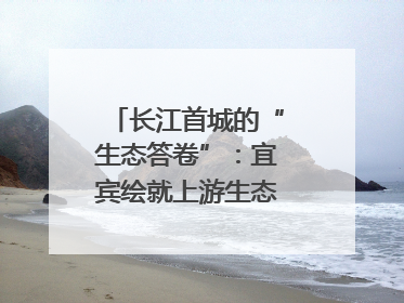 长江首城的“生态答卷”：宜宾绘就上游生态屏障新图景｜中华环保世纪行